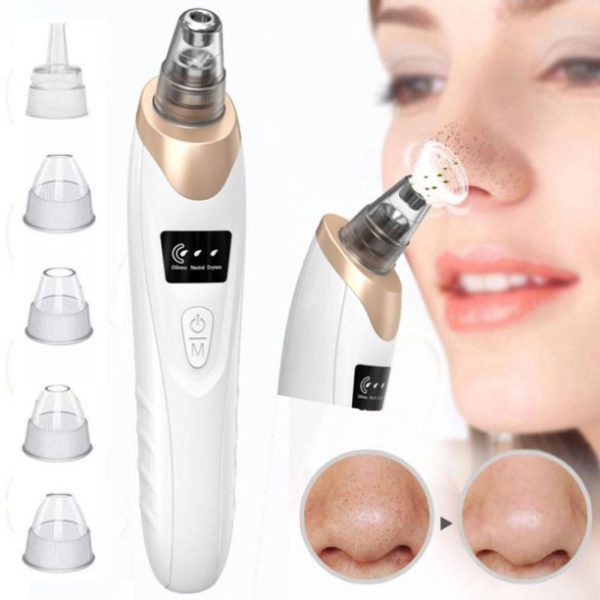 Blackhead Suction Remover Pore Vacuum| Blackhead Pore Cleaning Beauty Tool